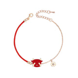 Year of Ox Red Hand Rope Birthday Bracelet