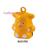 Yellow Pig Cartoon Bells Pendant Holiday Decoration