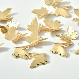 50pcs Butterfly Shape Copper Floating Lock Charms for DIY Jewelry