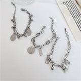 Titanium Steel Bear Bracelet Chain