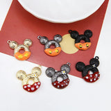 30pcs Cartoon Animal Avatar Shape Alloy Pendants DIY Earrings/Necklace Charms