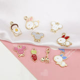 Alloy Drop Oil Charms 50pcs/Lot DIY Earrings/Necklace Pendant Accessory