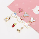 Alloy Drop Oil Charms 50pcs/Lot DIY Earrings/Necklace Pendant Accessory