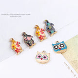 Cartoon Animal Shape Alloy Charms 50pcs/Lot DIY Jewelry Necklace/Earring Pendant