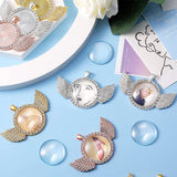 Customized Photo Crystal Glass Keychain for Women