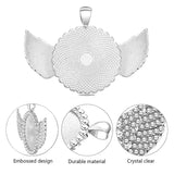 Customized Photo Crystal Glass Keychain for Women