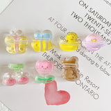 Oil Dripping Butterfly Bear Beaded DIY Hair Accessories