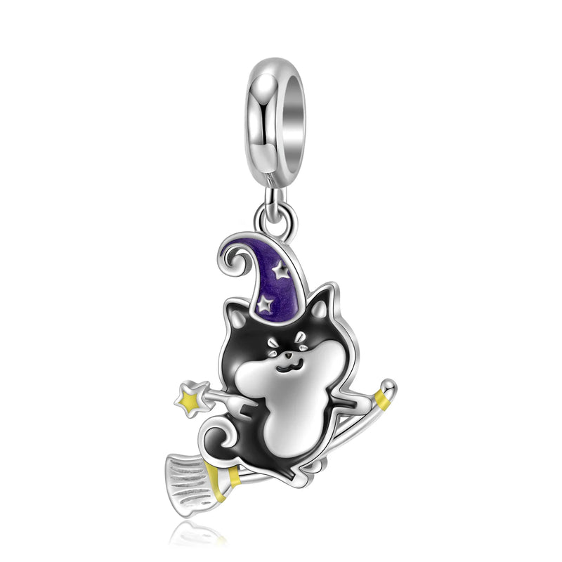 Forest Magic Dog Pendant College Female Bracelet DIY Accessories