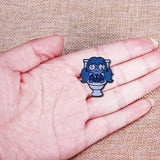 Moaning Myrtle Enamel Pin - Sad Ghost Girl in Potty