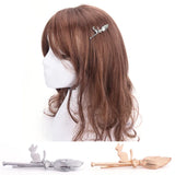 Cat On Magic Broom Hair Clips Hairpins Hairgrips Barrettes