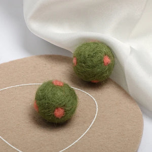 Wool Felt Hair Ball DIY Jewelry Accessories Kit