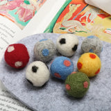 Wool Felt Hair Ball DIY Jewelry Accessories Kit