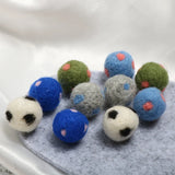 Wool Felt Hair Ball DIY Jewelry Accessories Kit