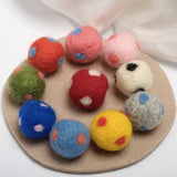 Wool Felt Hair Ball DIY Jewelry Accessories Kit
