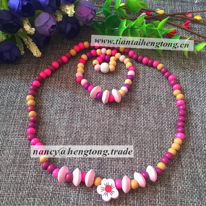 Colorful Children's Beaded Necklace