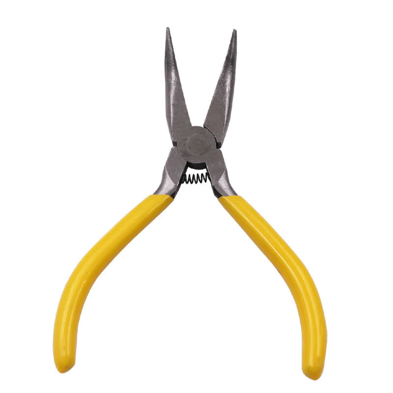 Yellow Handle Anti-slip Pliers for Jewelry Making