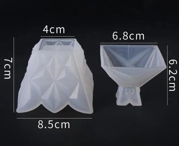Vintage Trinket Storage Box Silicone Mold for Resin Craft