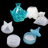 Vintage Trinket Storage Box Silicone Mold for Resin Craft