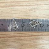 10pcs Antique Masonic Mason Symbol Charms for Jewelry Making