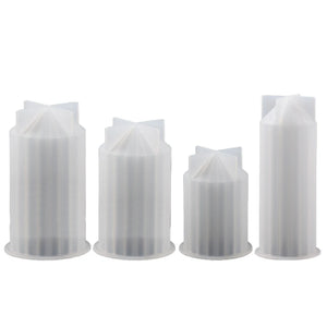 Silicone Cylinder Candle Mold DIY Soap Aromatherapy Candle