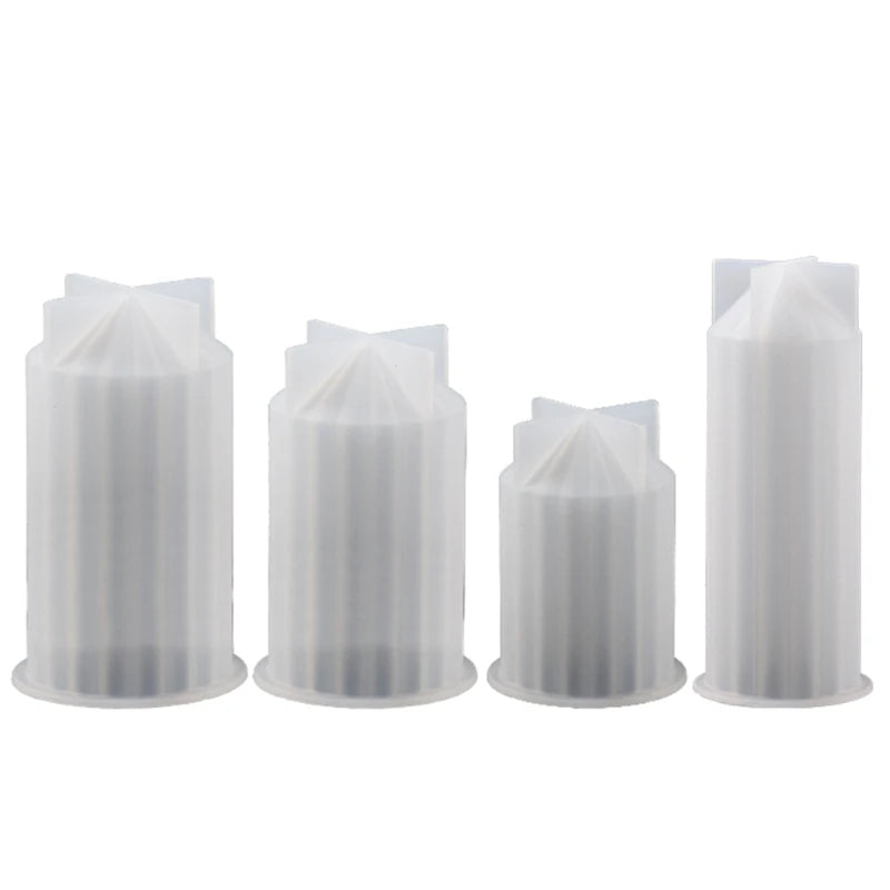 Silicone Cylinder Candle Mold DIY Soap Aromatherapy Candle