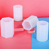 Cylinder Candle Molds Silicone Epoxy Resin Soap Flower Specimen Home Deco