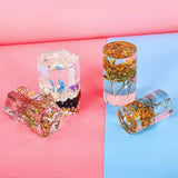 Cylinder Candle Molds Silicone Epoxy Resin Soap Flower Specimen Home Deco