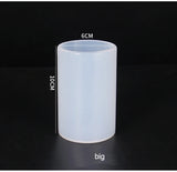 Cylinder Candle Molds Silicone Epoxy Resin Soap Flower Specimen Home Deco