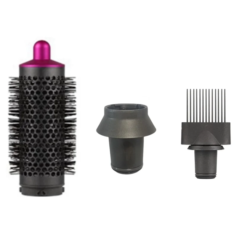 Wide Tooth Comb for Hair Dryer Curling Attachment