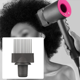 Wide Tooth Comb for Hair Dryer Curling Attachment