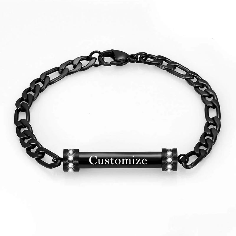 Cylinder Cremation Bracelet for Ashes Urn Jewelry Stainless Steel