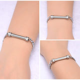Cylinder Cremation Bracelet for Ashes Urn Jewelry Stainless Steel