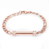 Cylinder Cremation Bracelet for Ashes Urn Jewelry Stainless Steel