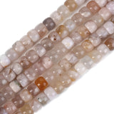 Natural Sakura Agates Rondelle Cherry Agates Beads