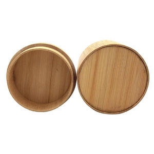 Bamboo Storage Case Wristwatch with Pillow Storage