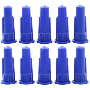 10Pcs Silicone Sealant Syringe Cone Nozzle Spray Tip Spare Part