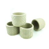 Cylindrical Flower Pot Silicone Mould DIY Cement Flower Pot Epoxy Resin Mould