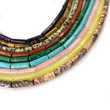 4x13mm Natural Stone Tube Beads for DIY Jewelry 15 Inches