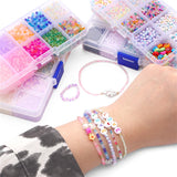 Czech Crystal Glass Seed Beads Charm Set for DIY Jewelry Making