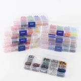 Czech Crystal Glass Spacer Beads Set for DIY Jewelry Making 6/8/10MM