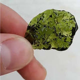 Czech Glass Meteorite Necklace Moldavite Jewelry