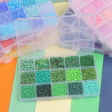 Czech Glass Seed Beads Box & Tools Alphabet Letter Beads Set