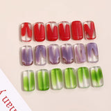 Czech Glass Gradient Rectangle Beads DIY Jewelry Materials