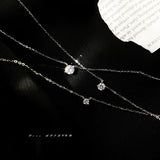 3ct Moissanite Diamond 925 Sterling Silver Pendant Necklace For Women