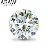 6mm Round Brilliant Cut White VVS1 Moissanite Loose Stone