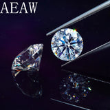 6mm Round Brilliant Cut White VVS1 Moissanite Loose Stone