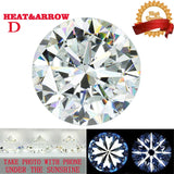 6mm Round Brilliant Cut White VVS1 Moissanite Loose Stone
