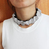 Rhinestone Women Hip Hop Necklace Ice Tennis Chain Necklace