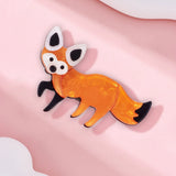 D&Rui Tricky Fox Brooches Women's Jacket Backpack Clothing Jewelry Accessories