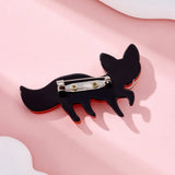 D&Rui Tricky Fox Brooches Women's Jacket Backpack Clothing Jewelry Accessories